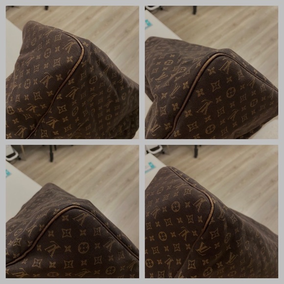 Louis Vuitton mini lin canvas speedy - Picture 4 of 5